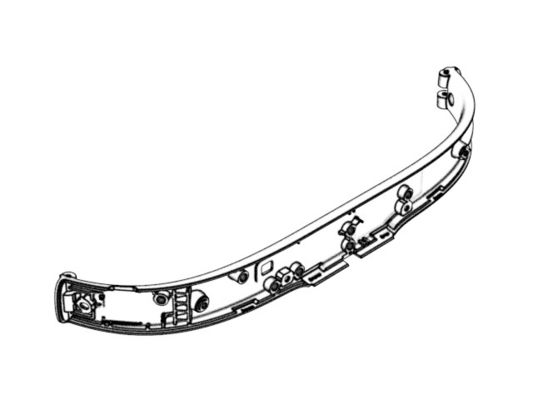 OEM / ODM ： Cold Runner Injection Molding & Transparent Glasses Inner Housing 1*1 No.23057-B