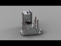 Şeffaf Üçlü Telefon Pil Kapağı (1*1) / Sıcak yolluk / Üç plakalı kalıp No.23691&23692