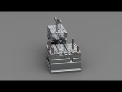 Şeffaf Akıllı Kapı Zili Kapağı (1*2) / Sıcak yolluk / Üç plakalı kalıp No.23679