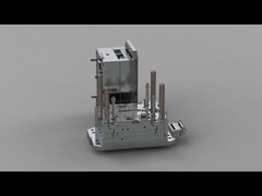 Şeffaf Üçlü Telefon Pil Kapağı (1*1) / Sıcak yolluk / Üç plakalı kalıp No.23691&23692