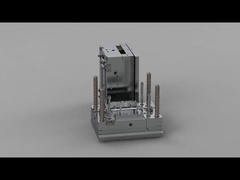 Şeffaf dezenfeksiyon kutusu alt kapağı (1*1) / Soğuk yolluk / Üç plakalı kalıp No.23771