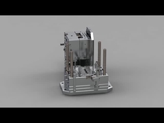 Şeffaf Akıllı Gözlük Kılıfı Desteği (1*4) / Soğuk yolluk / Üç plakalı kalıp No.23786