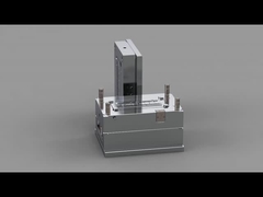 Şeffaf Yönlendirici Işık Kılavuz Plakası (1*4) / Soğuk yolluk / İki plakalı kalıp No.23893