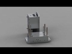 Şeffaf Freze Tuşları (1*4) / Soğuk yolluk / Üç plakalı kalıp No.23894 & 23895