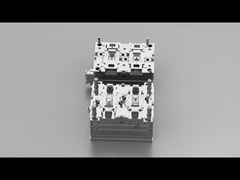 Yerleşik Arka Muhafaza (1*2) / Sıcak Yolluk / Üç plakalı kalıp No.23909