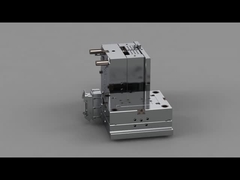 Şeffaf Yerleşik Ayak Dayanağı Topu (1*4) / Sıcak yolluk / İki plakalı kalıp No.23916